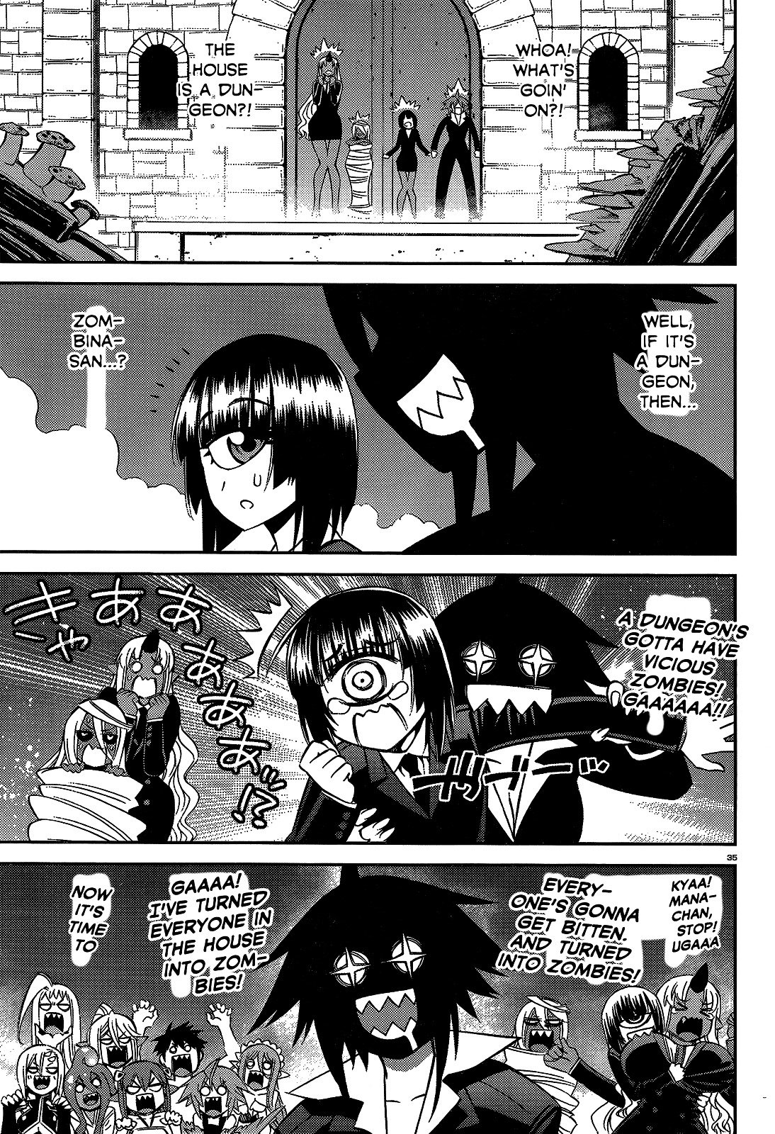 Monster Musume no Iru Nichijou chapter 45 page 34