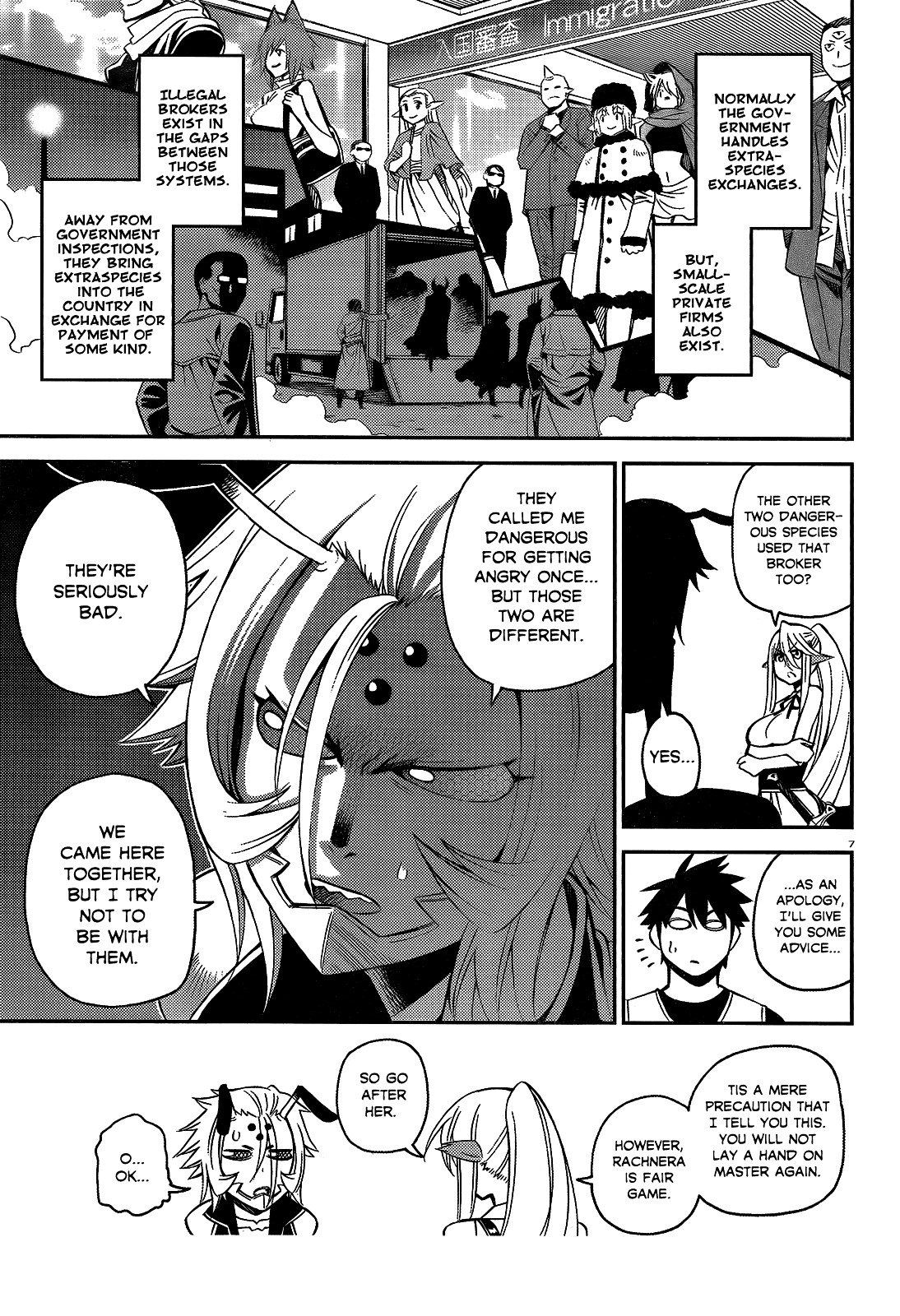 Monster Musume no Iru Nichijou chapter 45 page 7