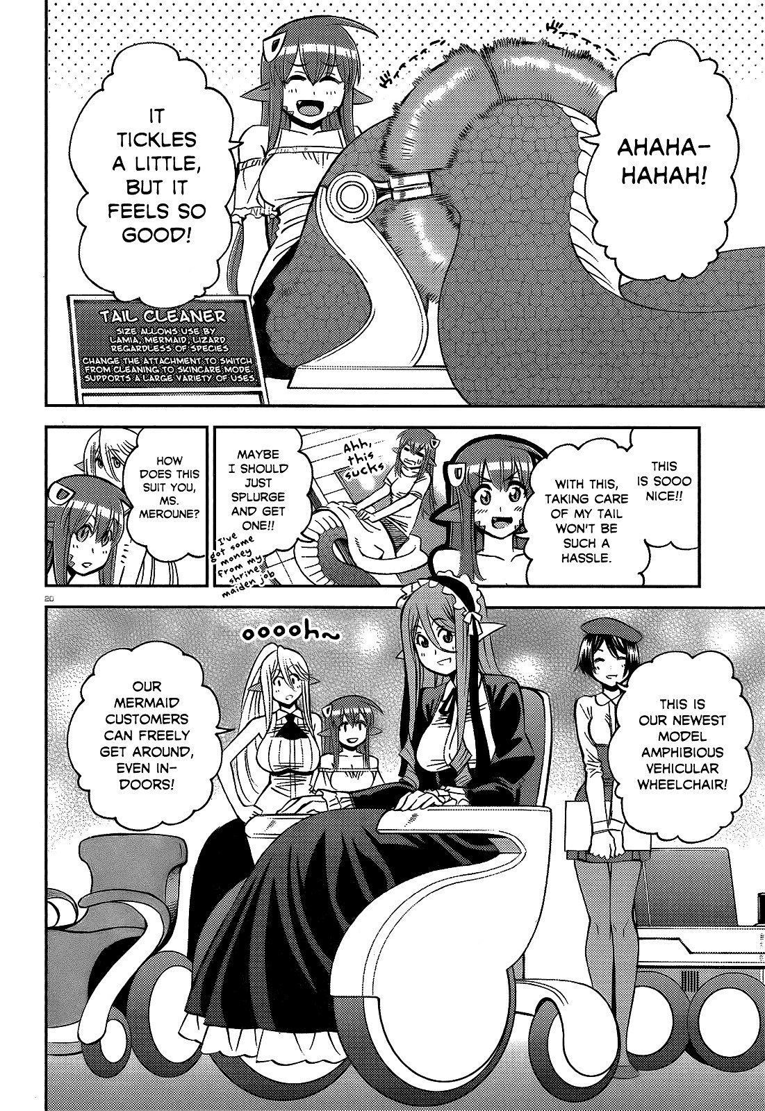 Monster Musume no Iru Nichijou chapter 48 page 21