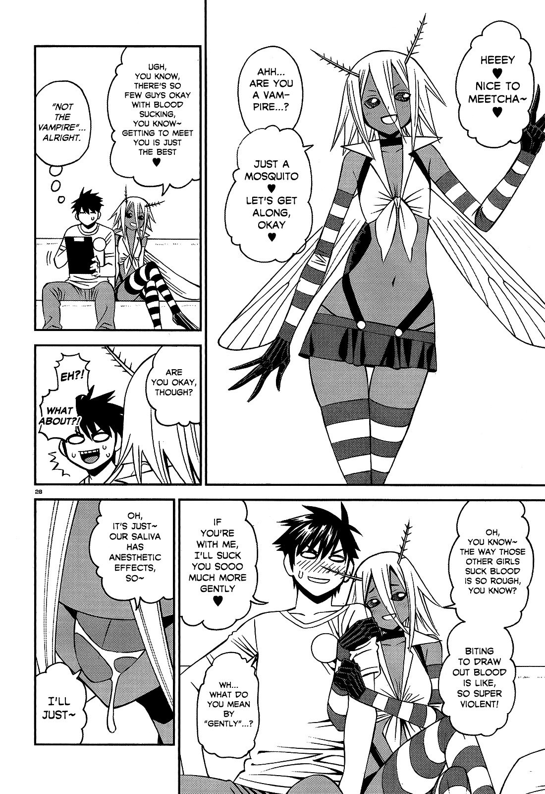 Monster Musume no Iru Nichijou chapter 49 page 28