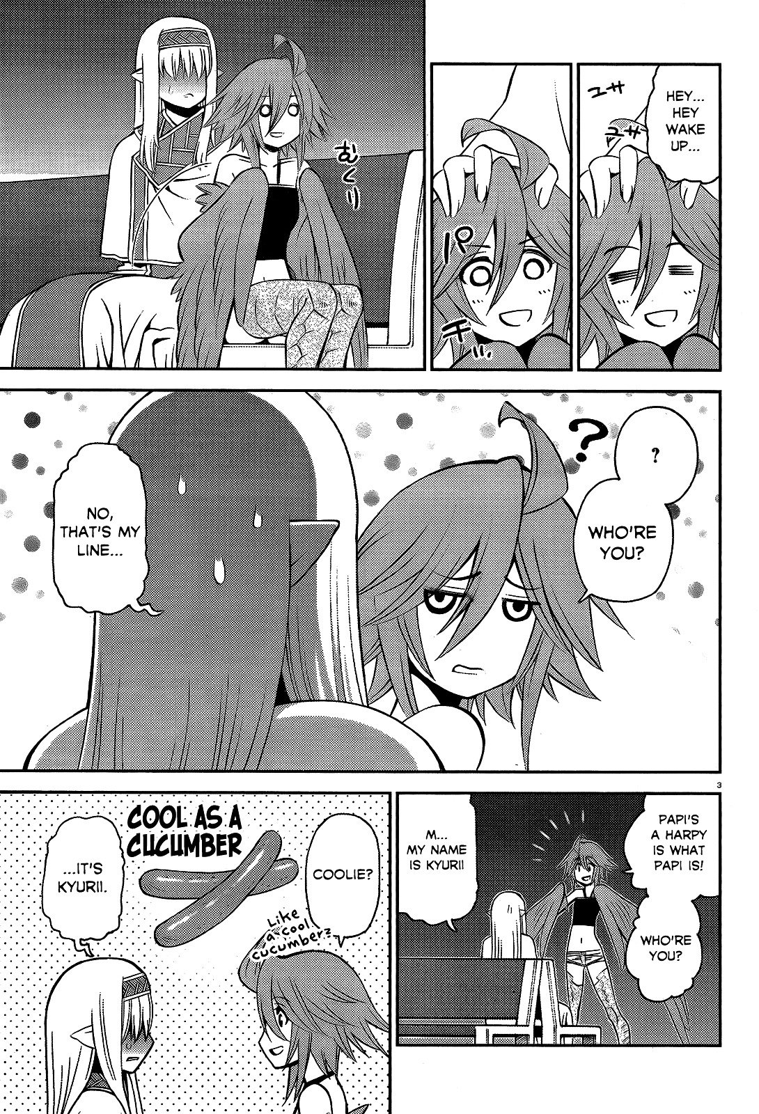 Monster Musume no Iru Nichijou chapter 49 page 3