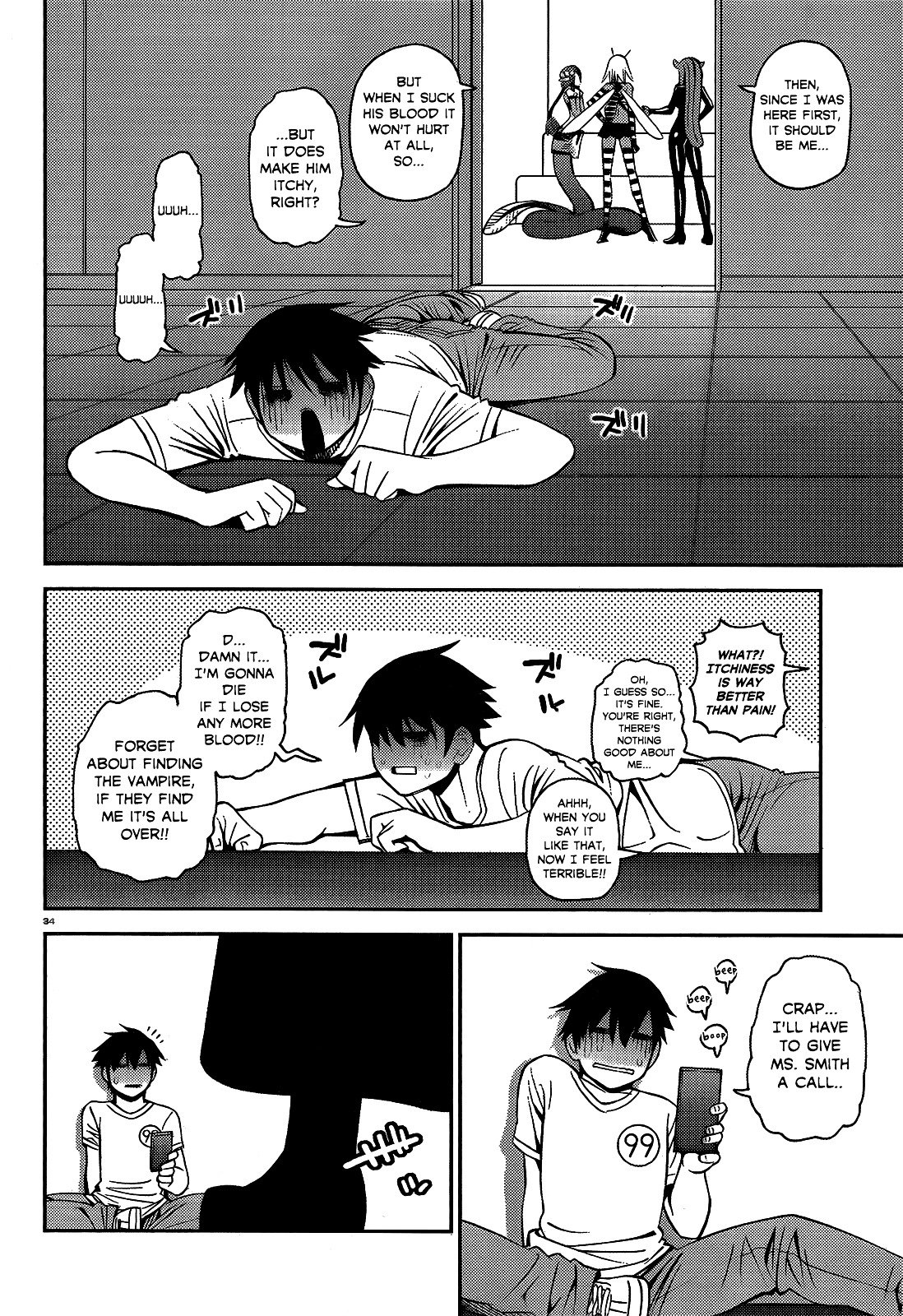 Monster Musume no Iru Nichijou chapter 49 page 34