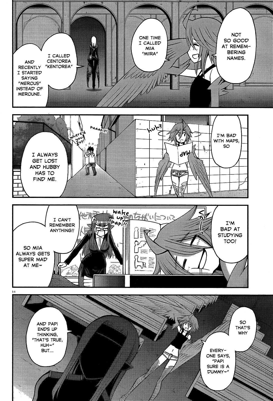 Monster Musume no Iru Nichijou chapter 51 page 14