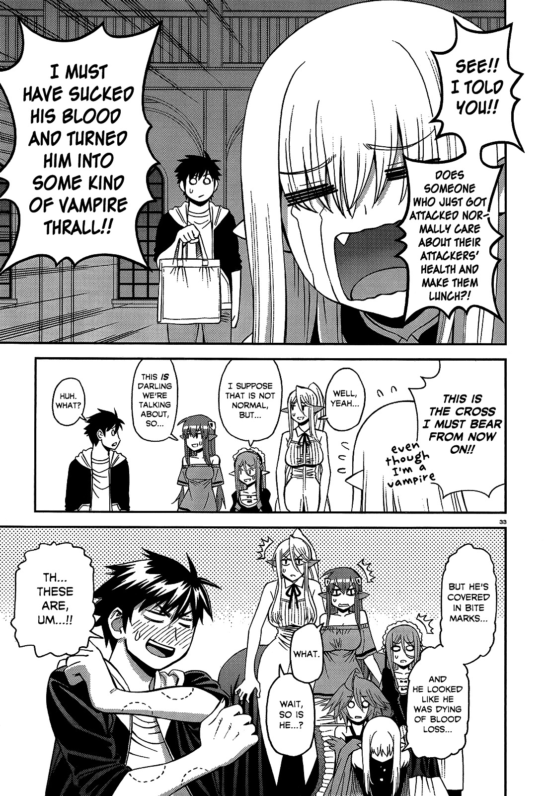 Monster Musume no Iru Nichijou chapter 51 page 33