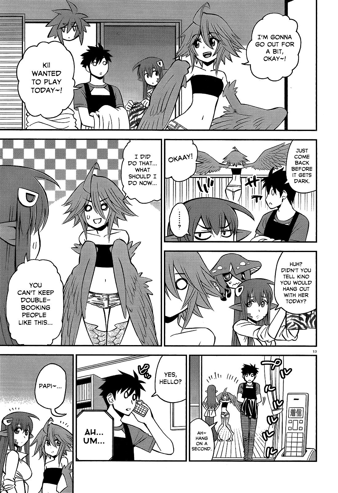 Monster Musume no Iru Nichijou chapter 52 page 12