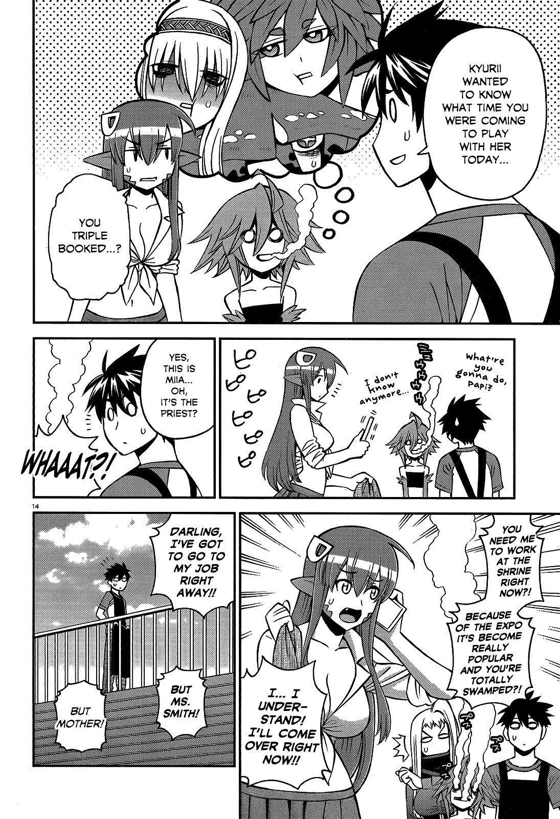 Monster Musume no Iru Nichijou chapter 52 page 13