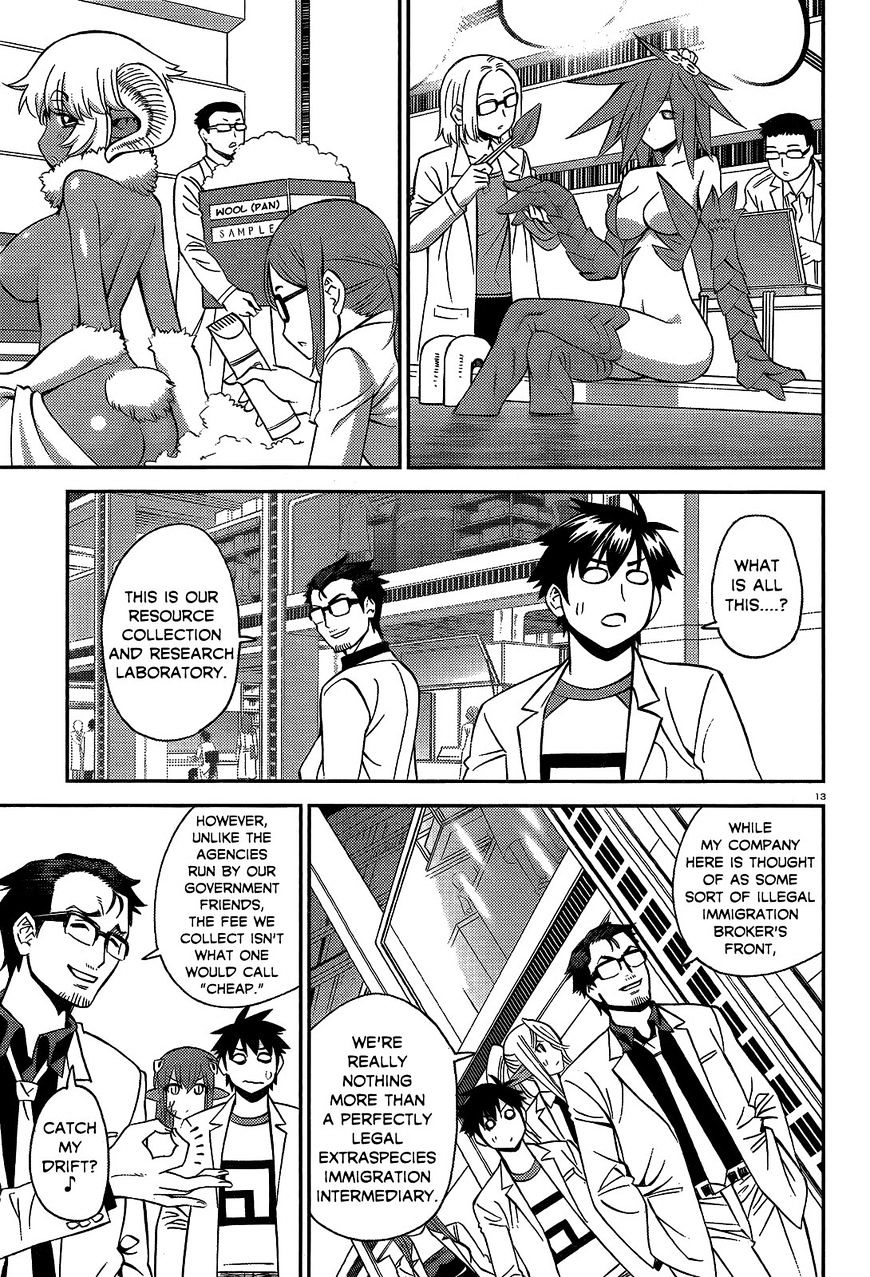 Monster Musume no Iru Nichijou chapter 53 page 13