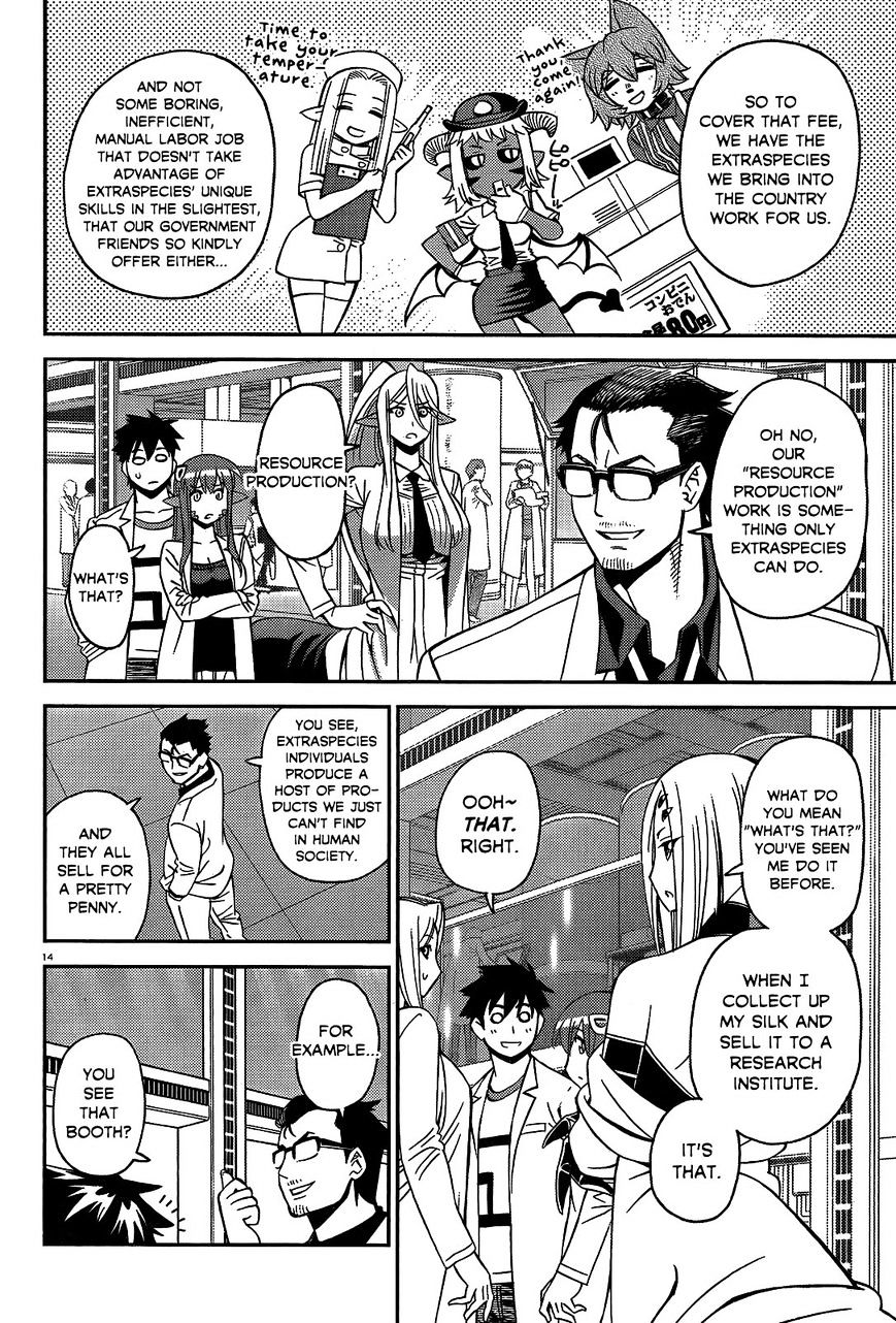Monster Musume no Iru Nichijou chapter 53 page 14
