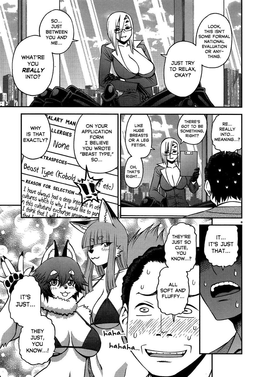 Monster Musume no Iru Nichijou chapter 58 page 9