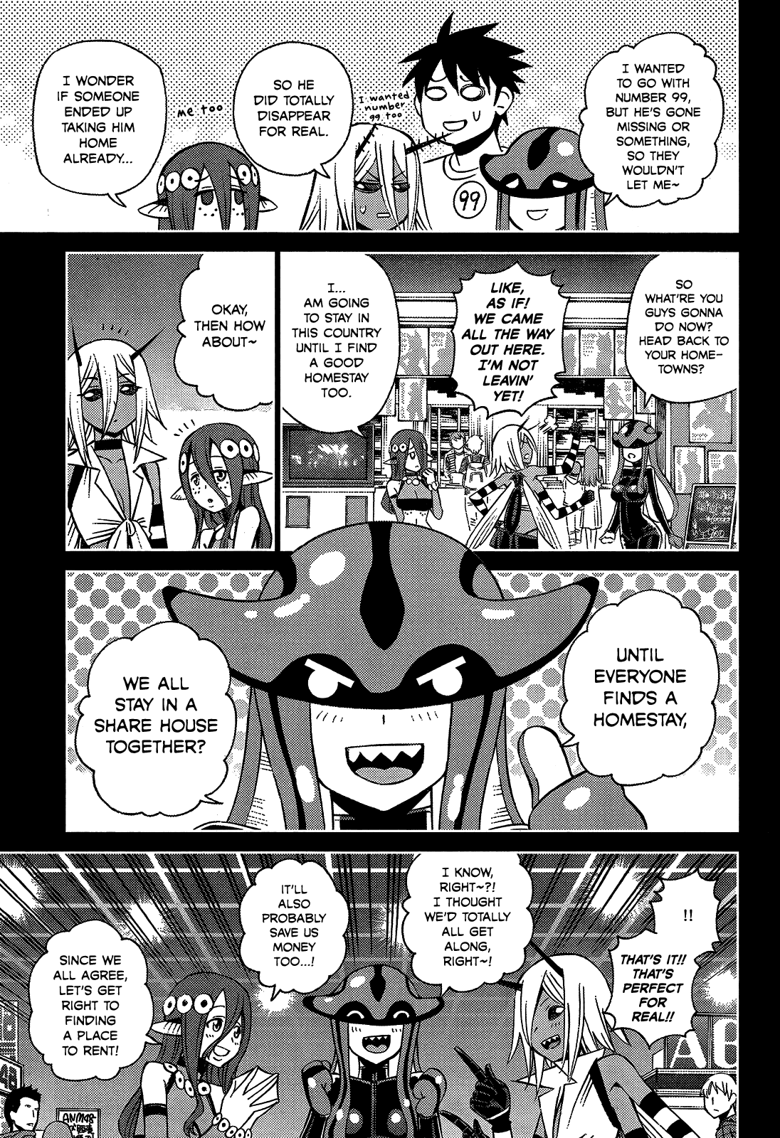 Monster Musume no Iru Nichijou chapter 59.1 page 9
