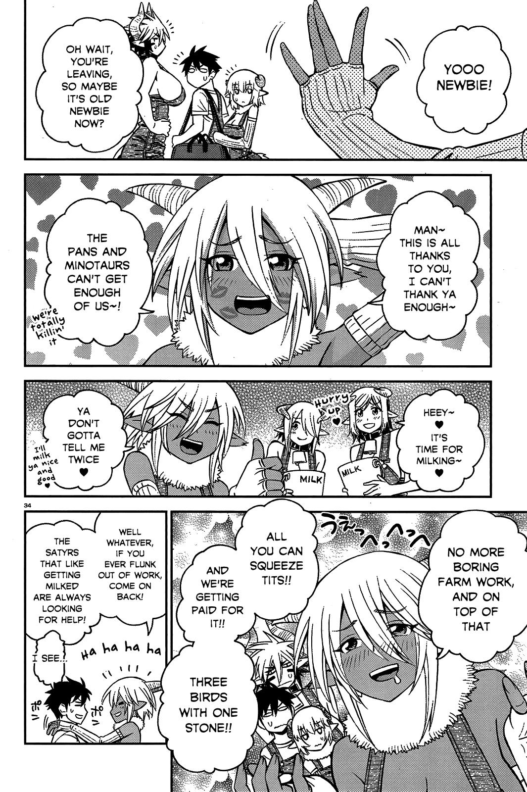 Monster Musume no Iru Nichijou chapter 59 page 34