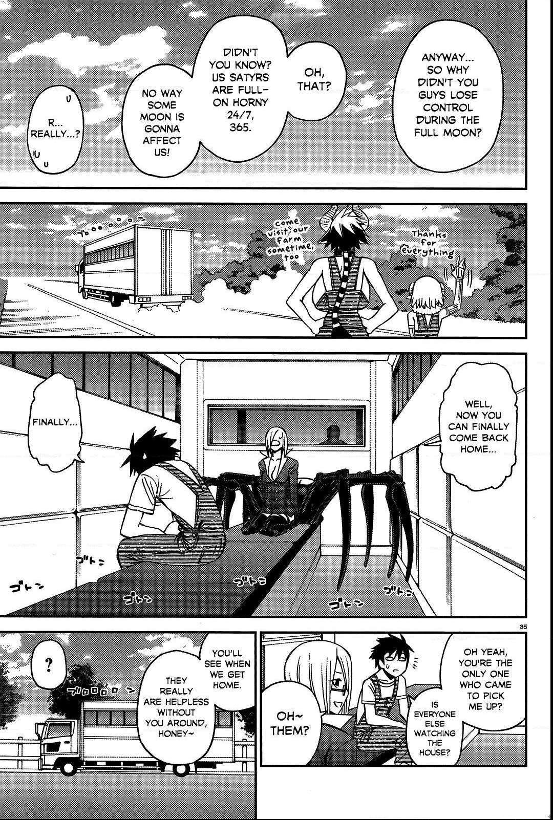 Monster Musume no Iru Nichijou chapter 59 page 35
