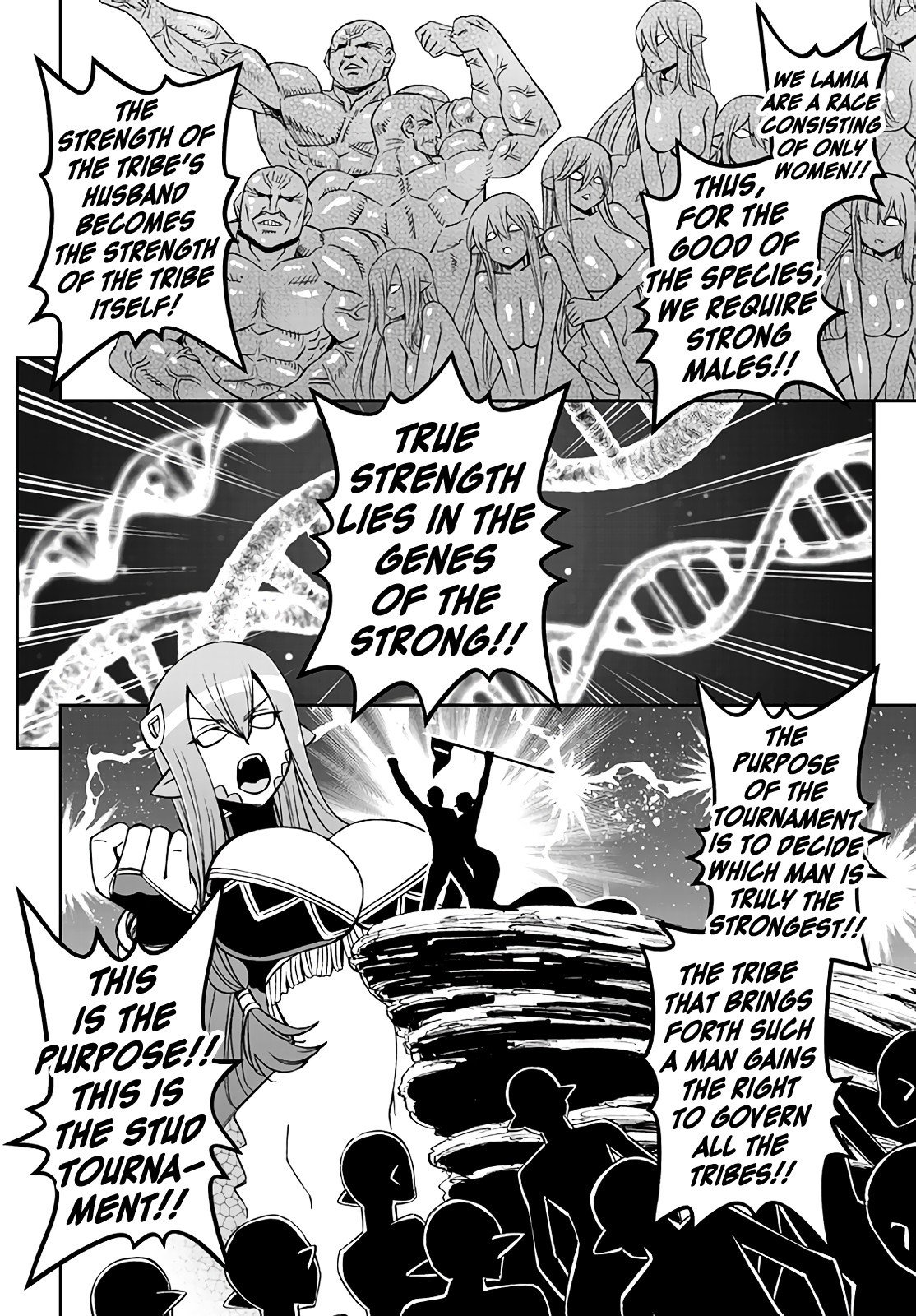 Monster Musume no Iru Nichijou chapter 61 page 8