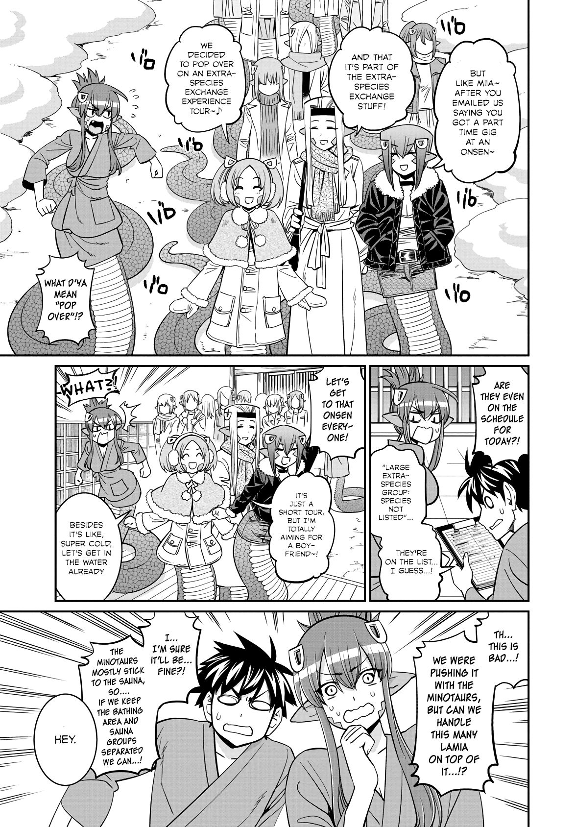 Monster Musume no Iru Nichijou chapter 67 page 14