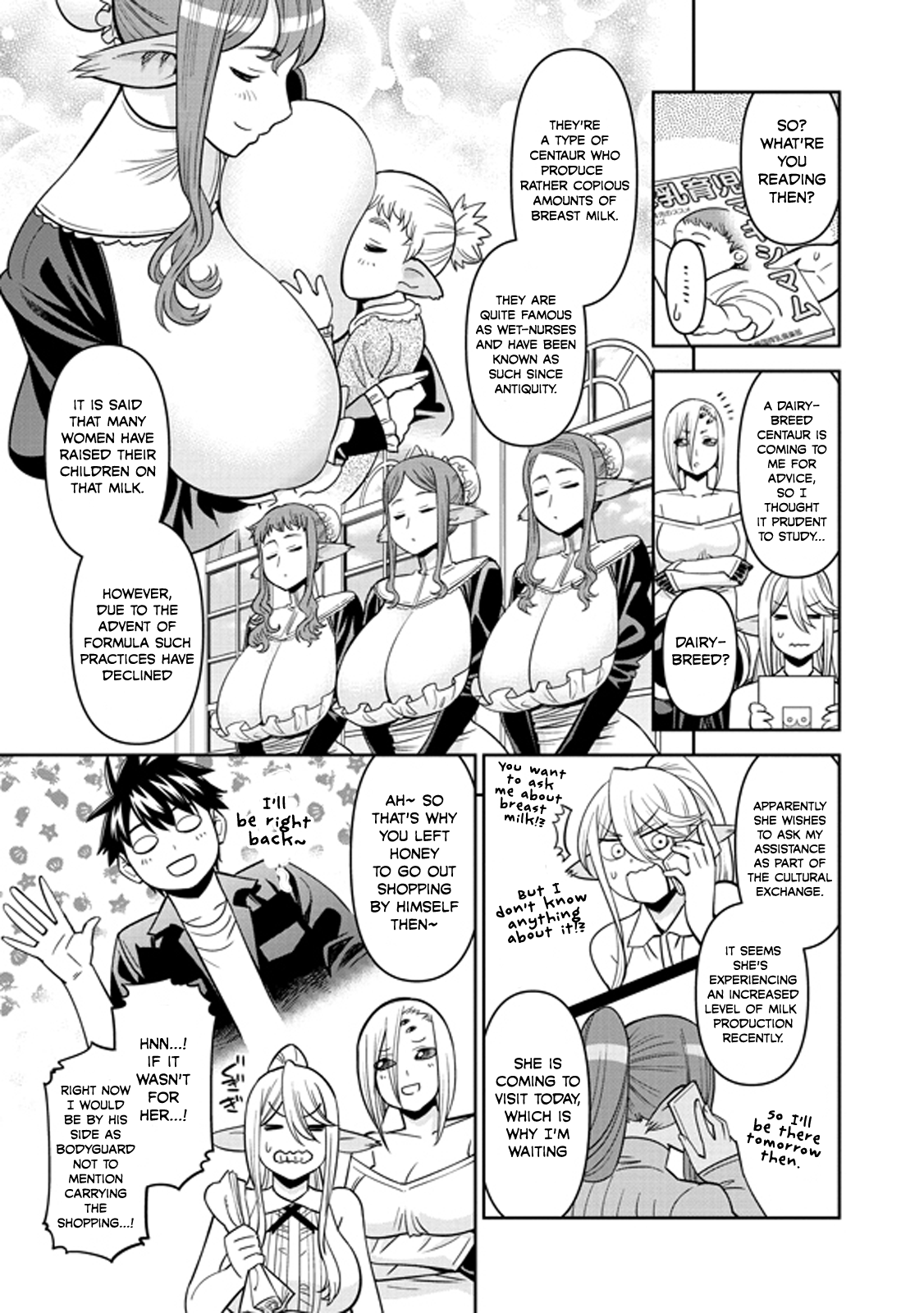 Monster Musume no Iru Nichijou chapter 71 page 3