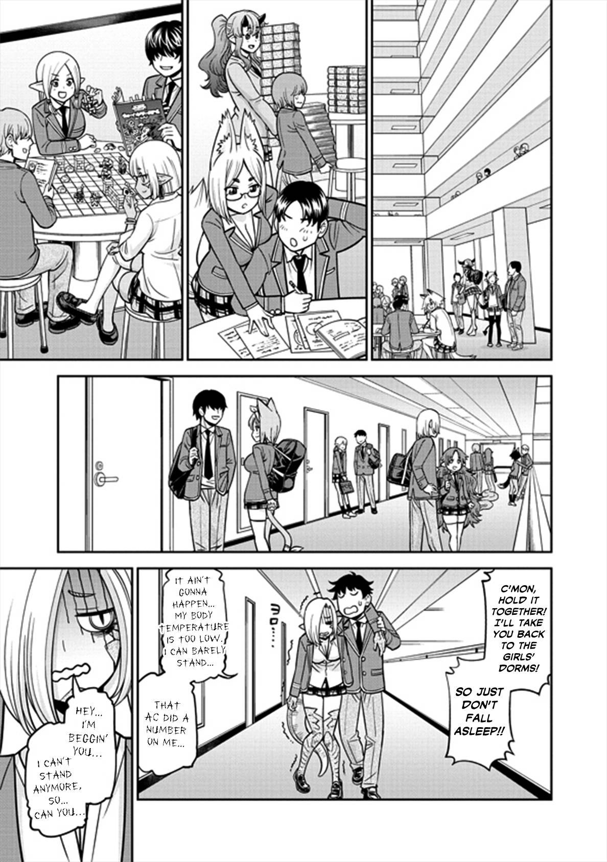 Monster Musume no Iru Nichijou chapter 75 page 9