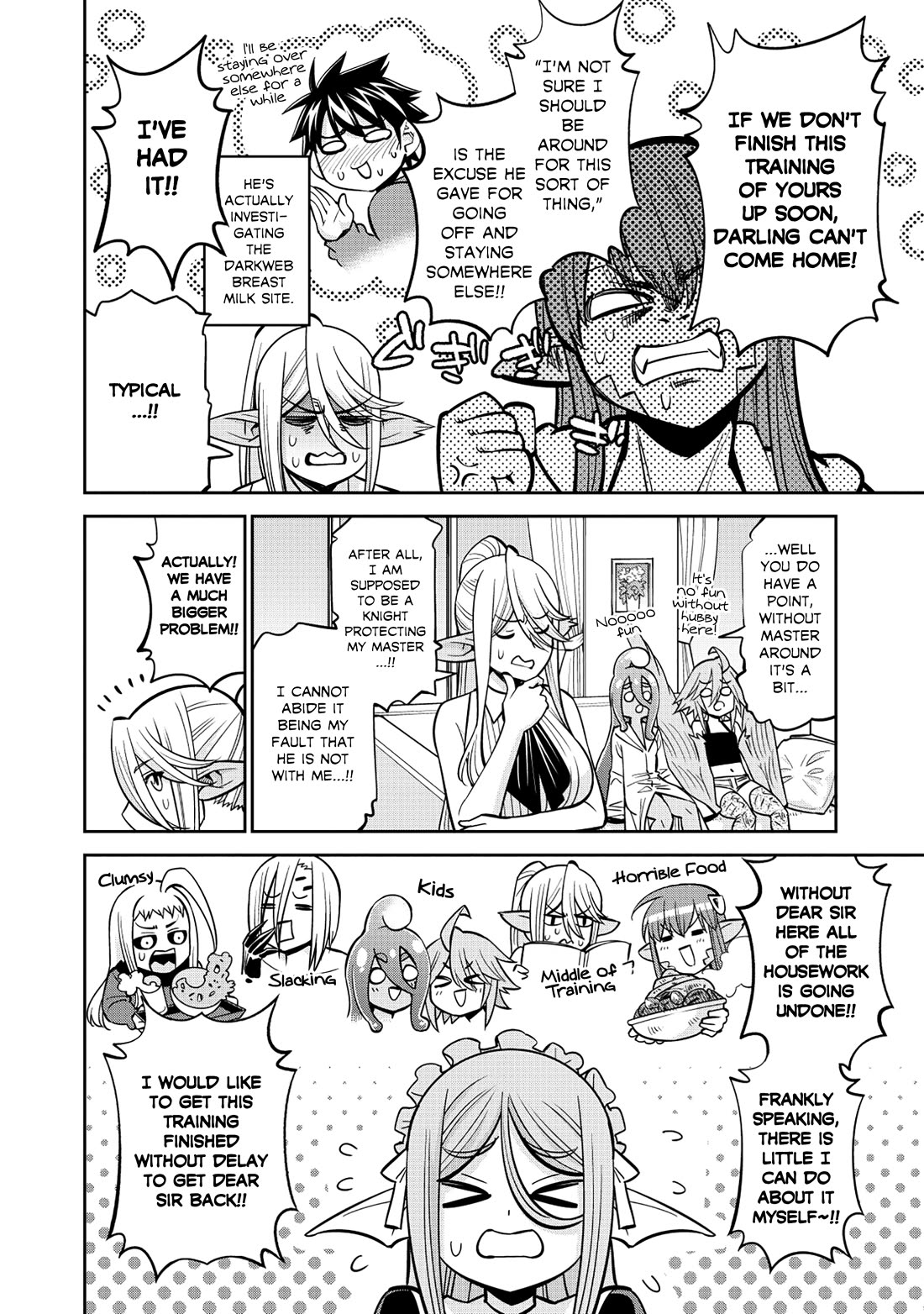 Monster Musume no Iru Nichijou chapter 91 page 4