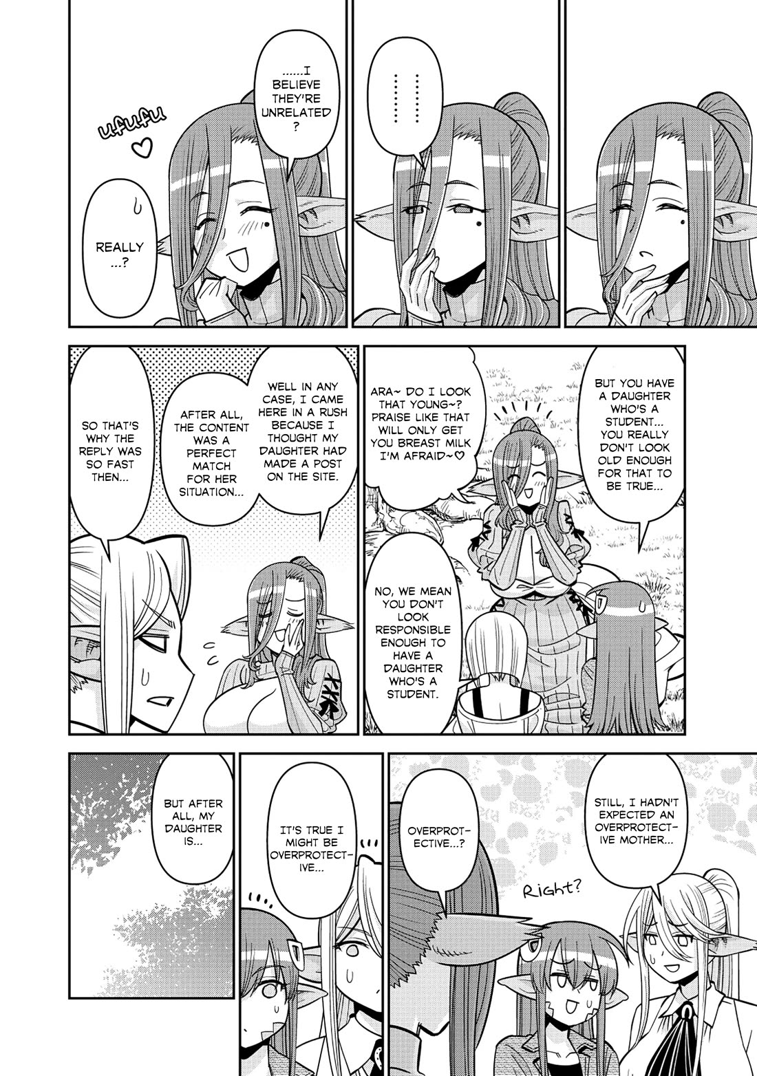 Monster Musume no Iru Nichijou chapter 93 page 4