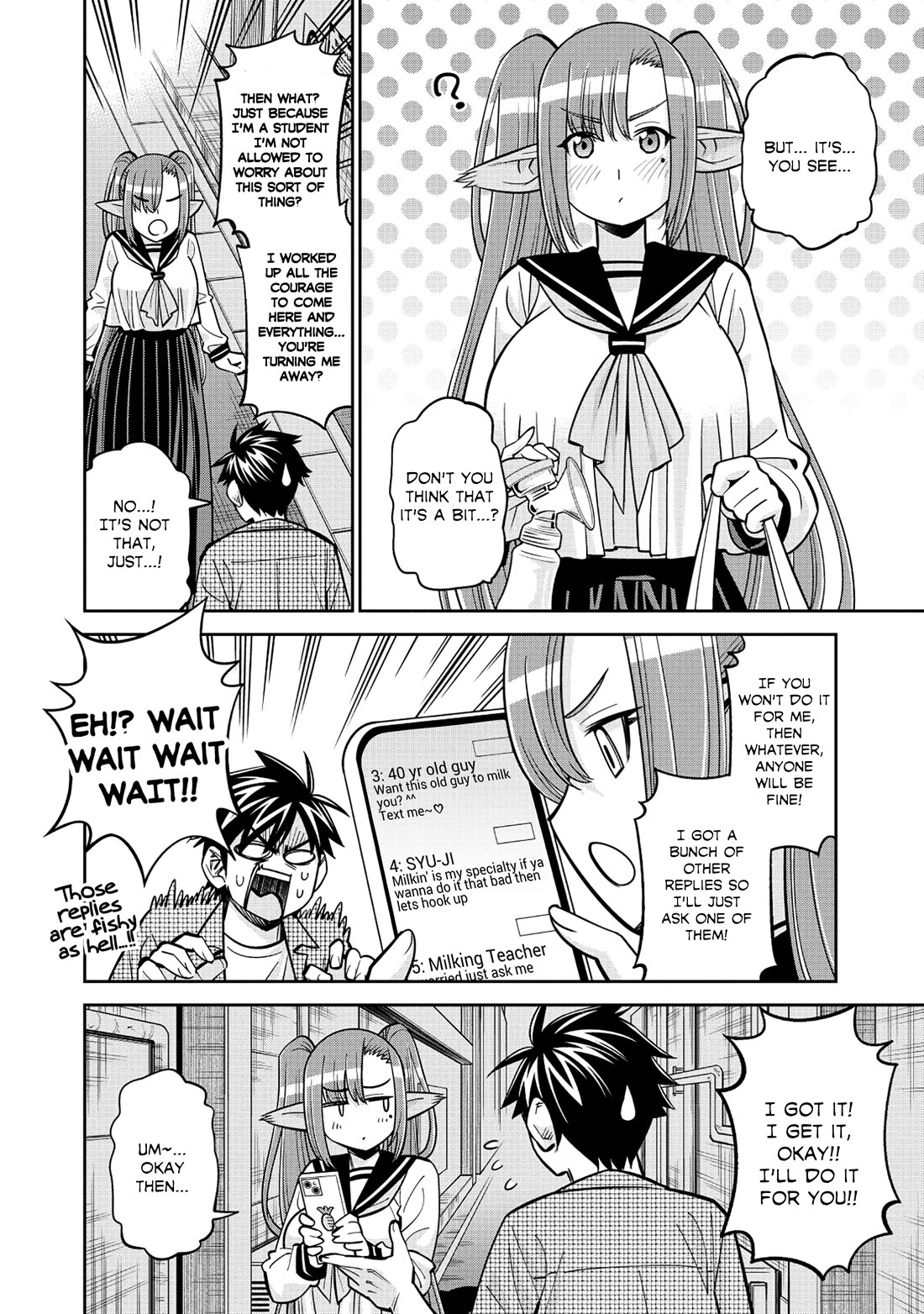 Monster Musume no Iru Nichijou chapter 93 page 8