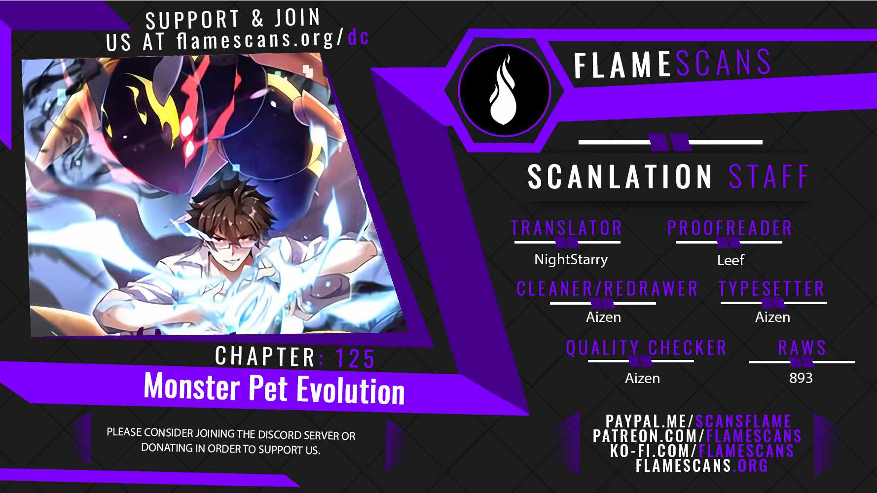Monster Pet Evolution chapter 125 page 1