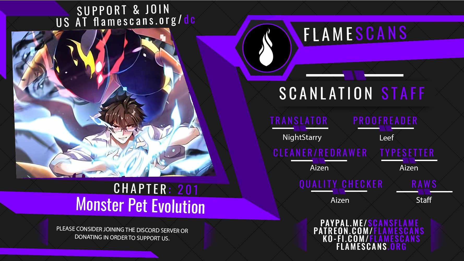 Monster Pet Evolution chapter 201 page 1