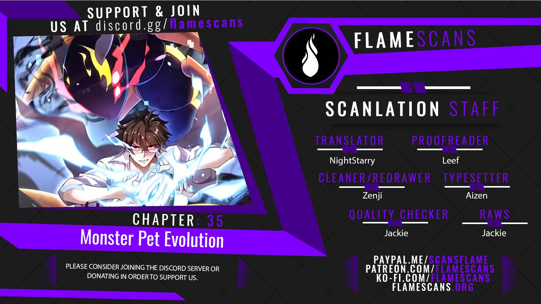 Monster Pet Evolution chapter 35 page 1