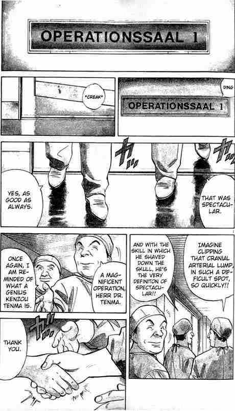 Monster chapter 1 page 1