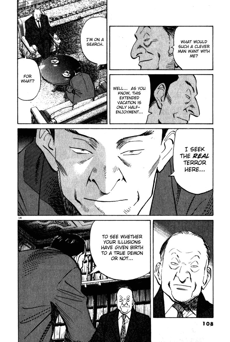 Monster chapter 100 page 14