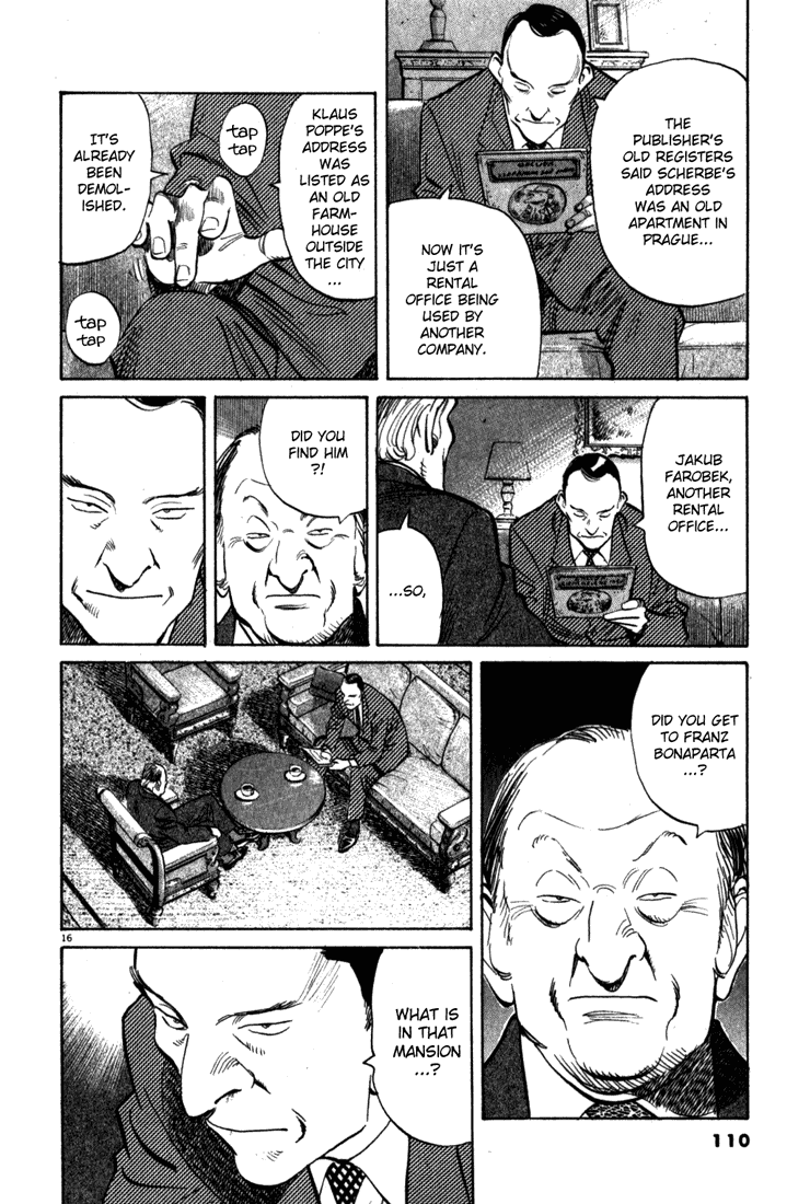 Monster chapter 100 page 16