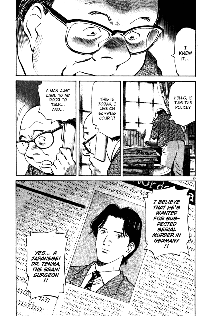 Monster chapter 101 page 13