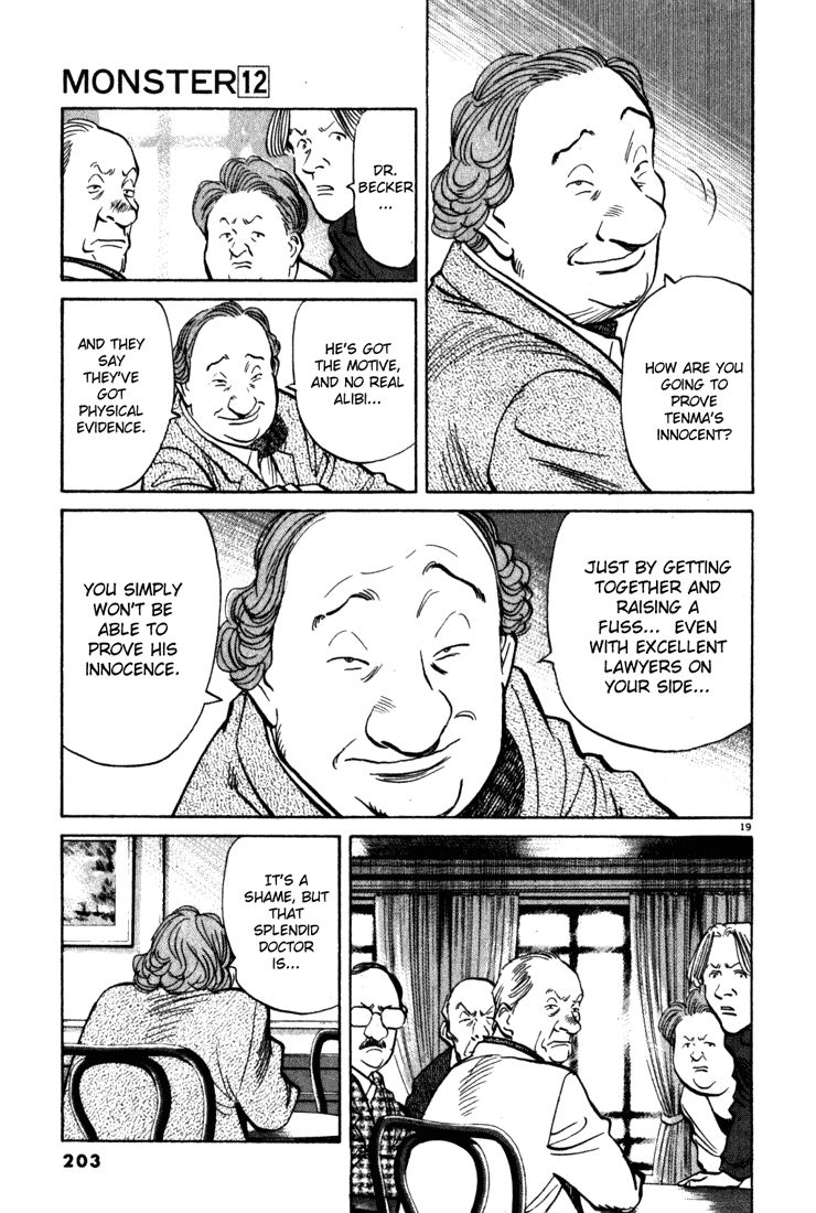 Monster chapter 104 page 19