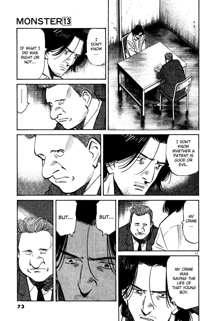 Monster chapter 107 page 17