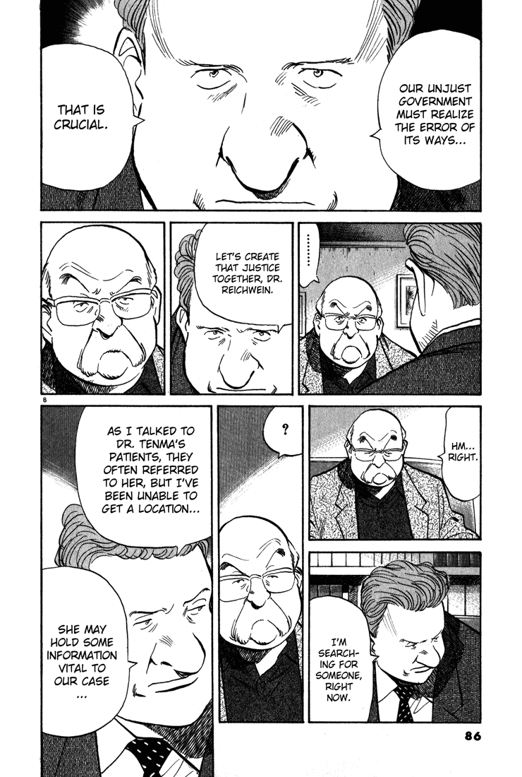 Monster chapter 108 page 8