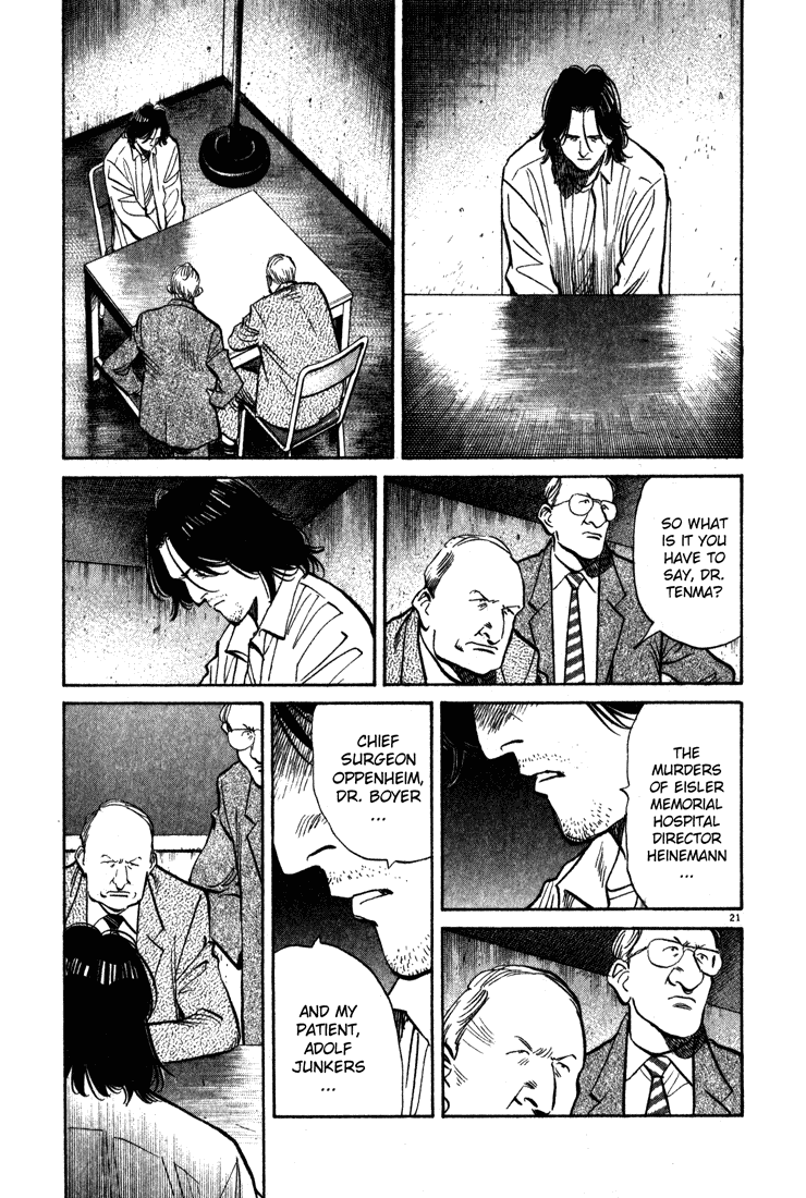 Monster chapter 109 page 21