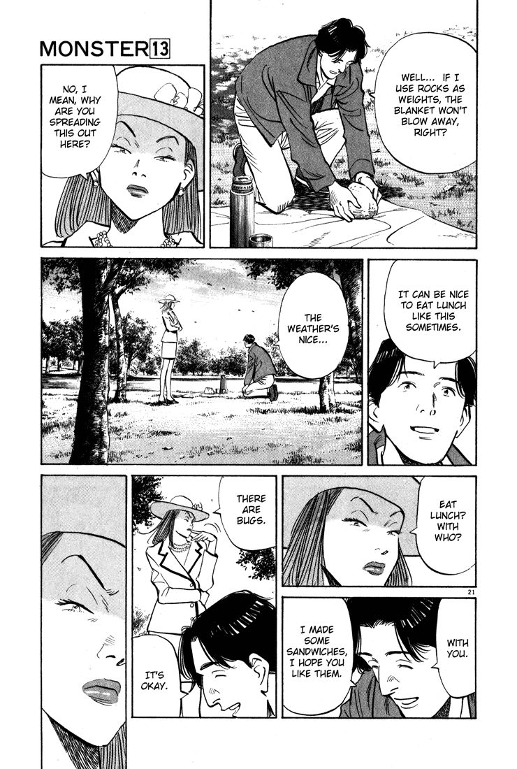 Monster chapter 110 page 21