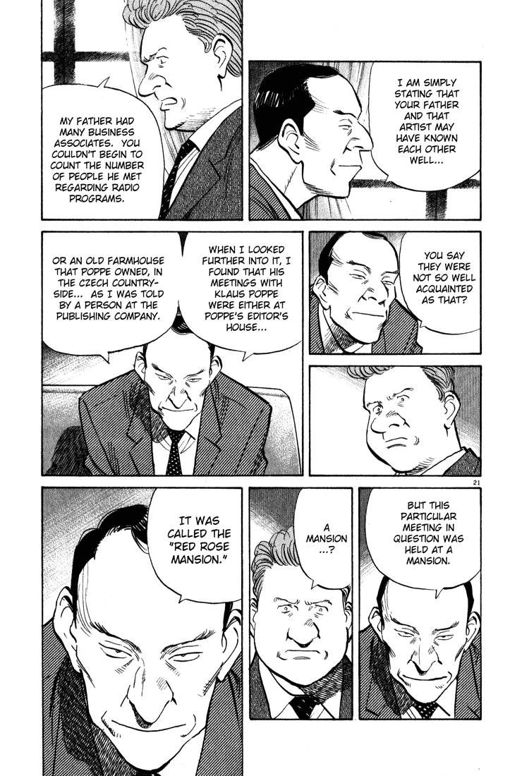 Monster chapter 113 page 21