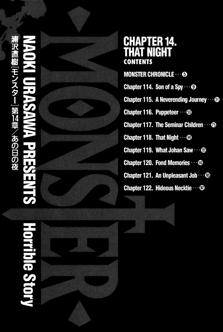 Monster chapter 114 page 3