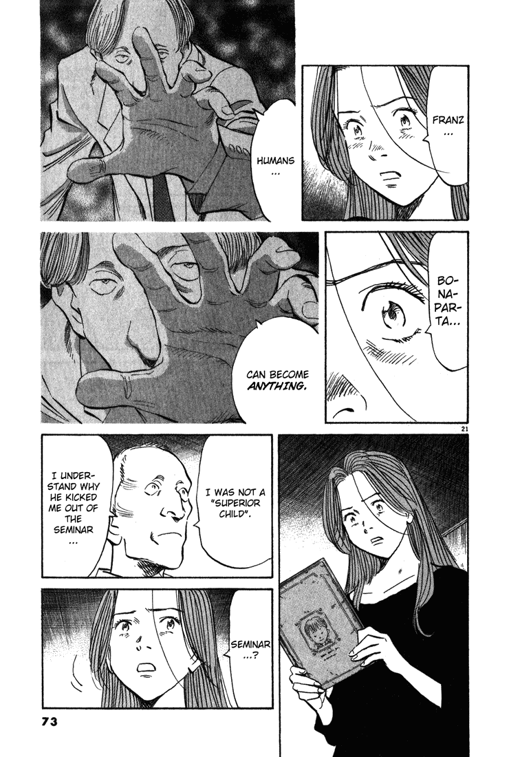 Monster chapter 116 page 21