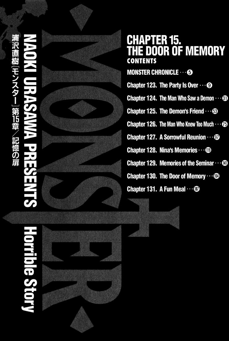 Monster chapter 123 page 3