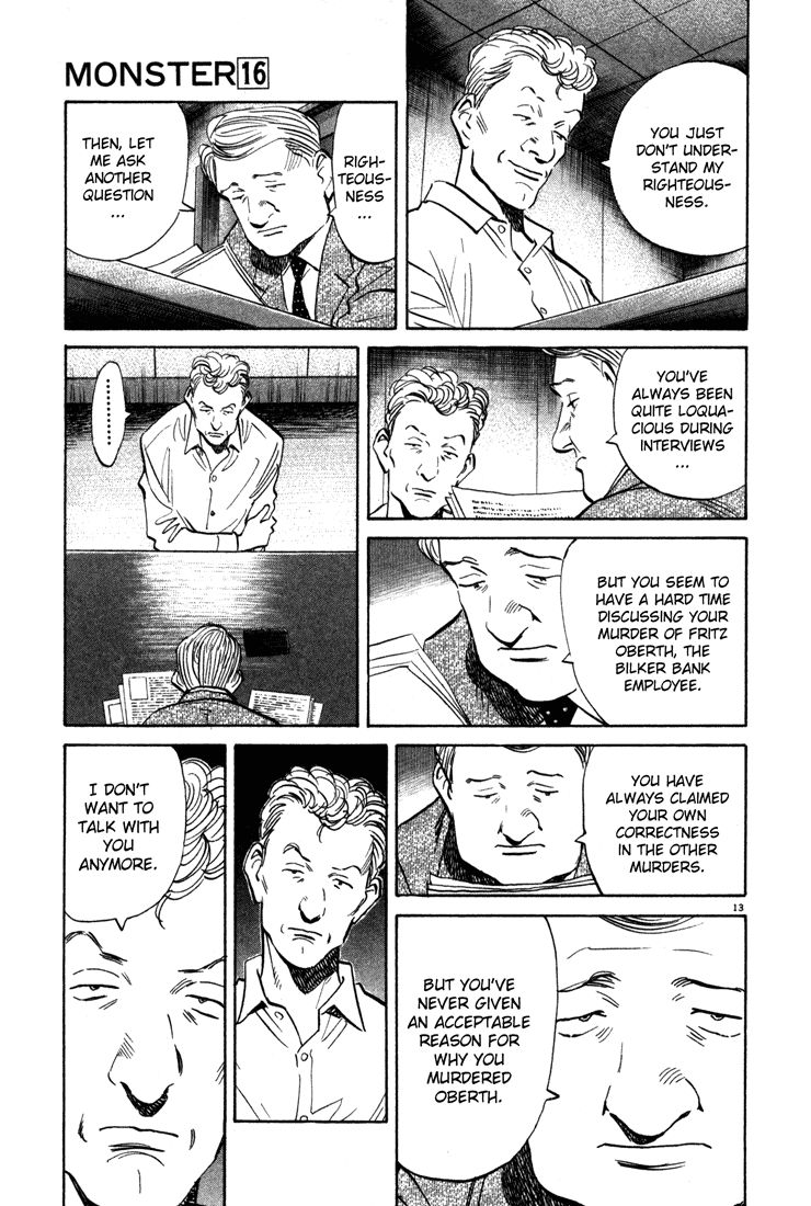 Monster chapter 135 page 13