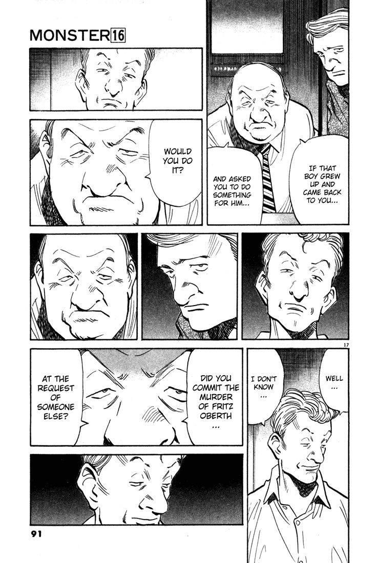 Monster chapter 135 page 17