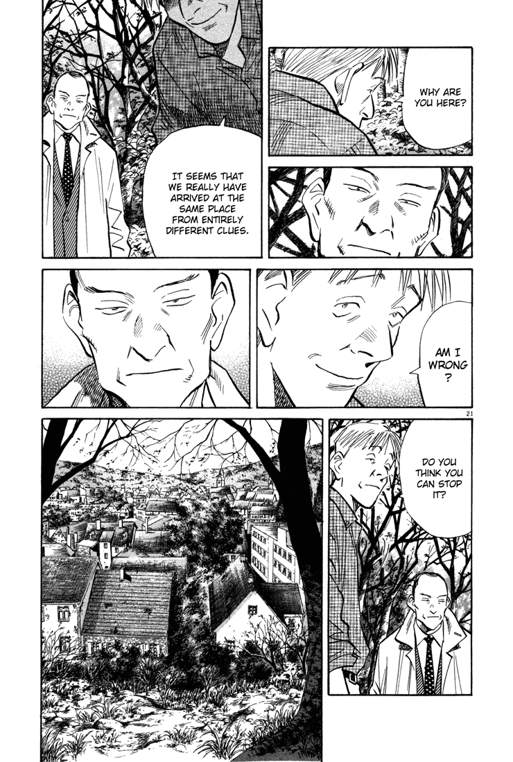 Monster chapter 145 page 21