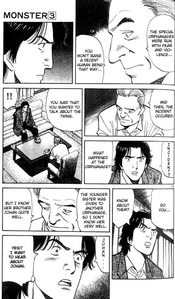 Monster chapter 19 page 13