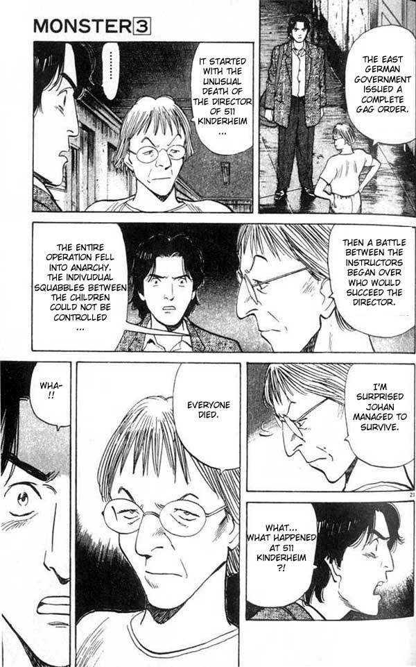 Monster chapter 20 page 21