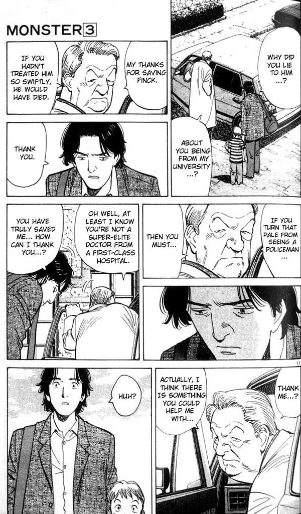 Monster chapter 22 page 13