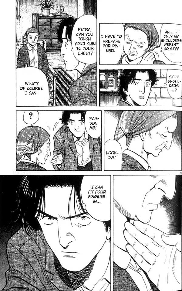 Monster chapter 22 page 21