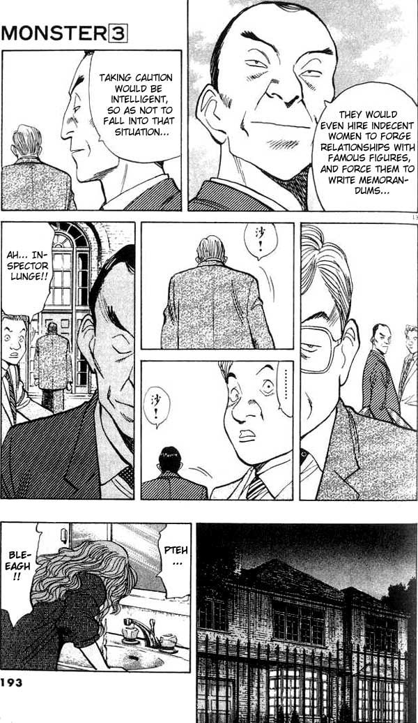 Monster chapter 24 page 13
