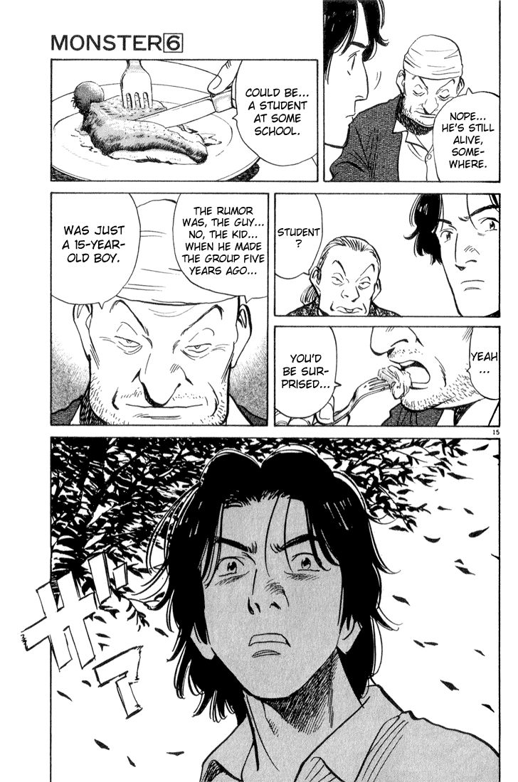 Monster chapter 45 page 15