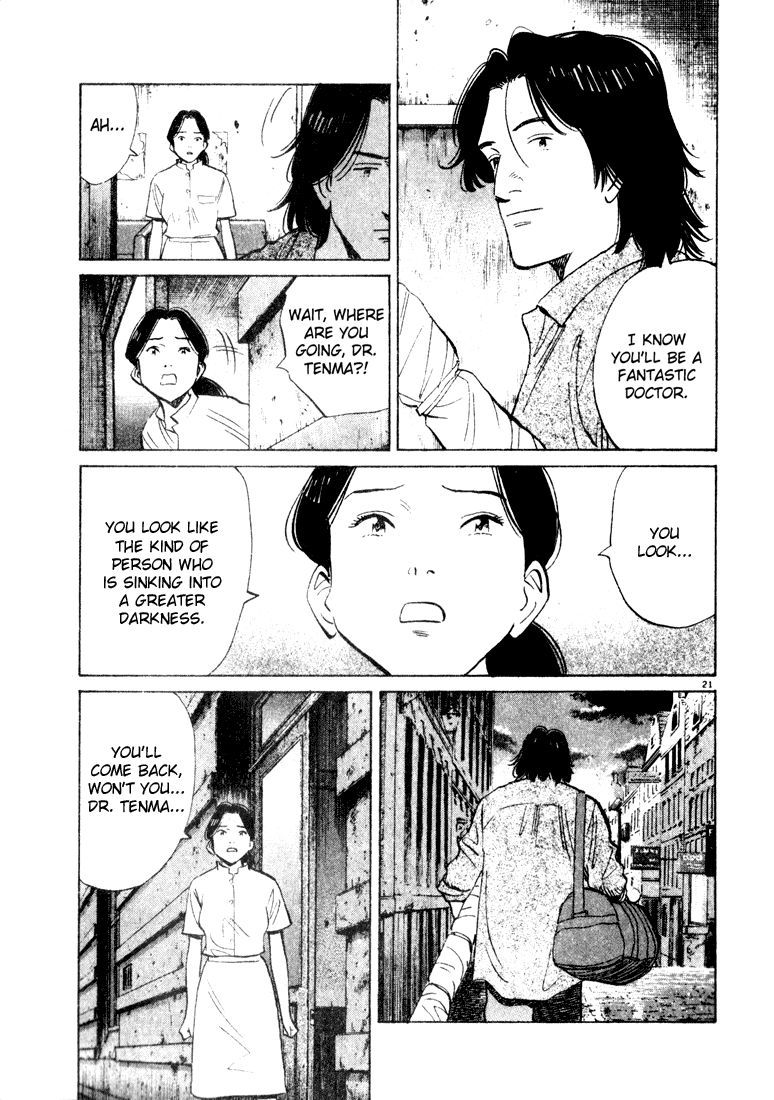 Monster chapter 66 page 21