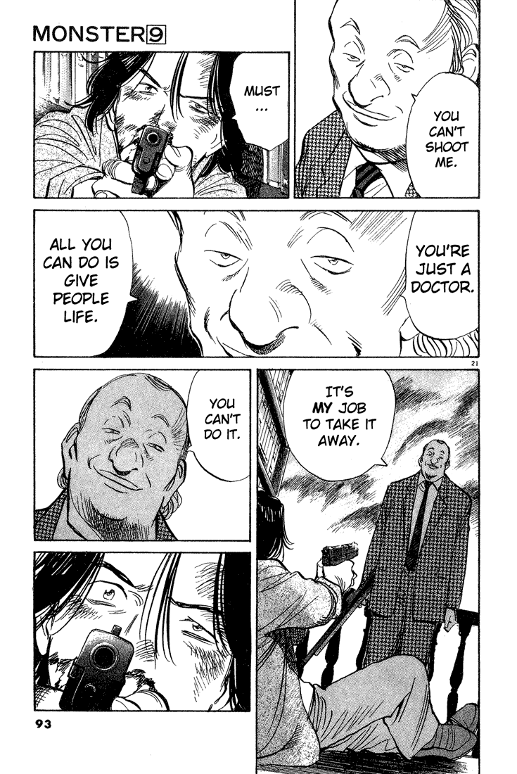 Monster chapter 72 page 21
